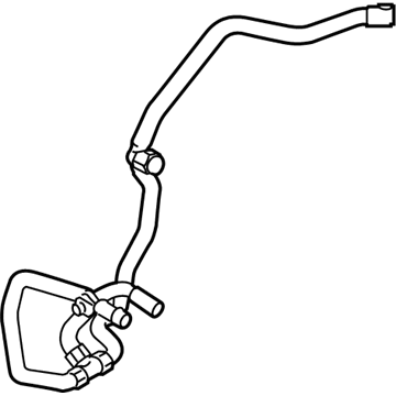 Ford DV6Z-8075-B Overflow Hose