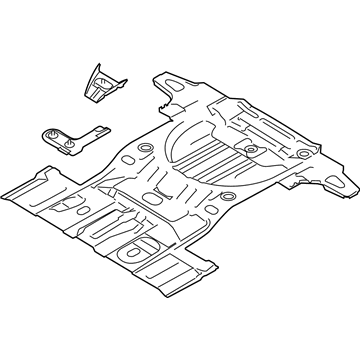 Lincoln Floor Pan - BT4Z-7811218-A