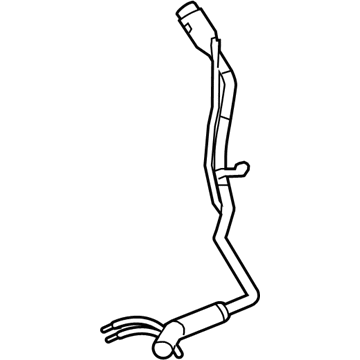 Lincoln Fuel Filler Hose - AA5Z-9034-F