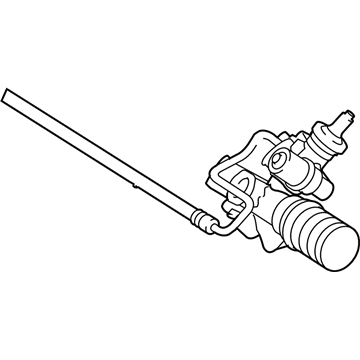 Mercury Power Steering Hose - 6W1Z-3A719-B