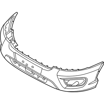 Ford Transit-350 HD Bumper - LK4Z-17757-FBPTM