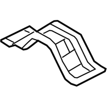 Ford AE8Z-54111K48-A Floor Reinforcement, Front