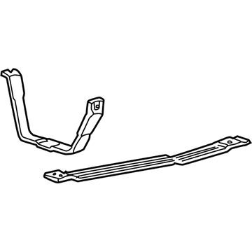2004 Ford F-350 Super Duty Fuel Tank Strap - F81Z-9054-EA