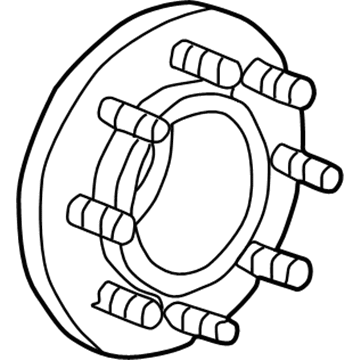 Ford F81Z-1107-AD Wheel Stud