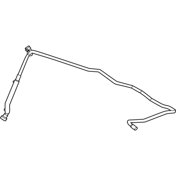 Ford Brake Booster Vacuum Hose - NK4Z-2420-B