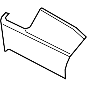 Lincoln JL7Z-7804567-AAA Side Trim