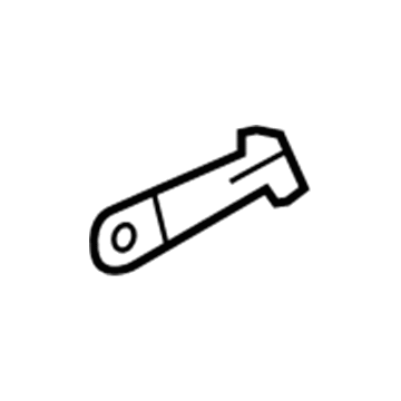 Ford 8A8Z-00817-A Belt Molding Retainer Clip, Driver Side