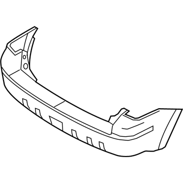 Ford Escape Bumper - 8L8Z-17K835-APTM