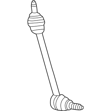 Ford XW4Z-5C487-AA Stabilizer Link, Rear Driver Side