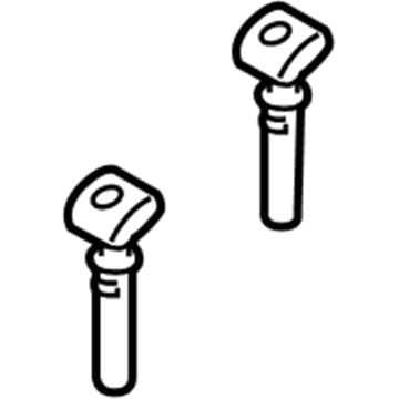 Ford CU5Z-96610A16-BK Headrest Guide