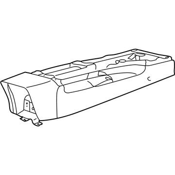 Ford Thunderbird Center Console Base - YW4Z-54045A36-BAG