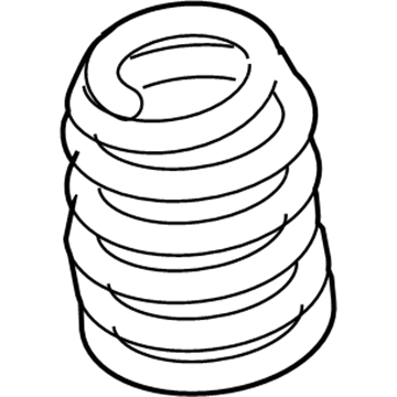 2005 Mercury Monterey Coil Springs - 3F2Z-5560-HA