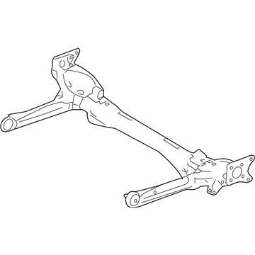 Mercury 3F2Z-4B435-AB Axle Beam