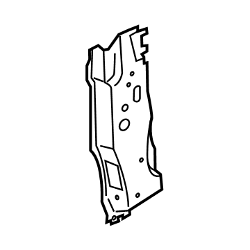 Ford ML3Z-1502542-A Hinge Pillar Reinforcement