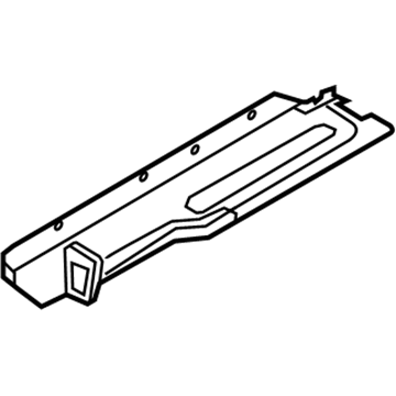 Ford 2T1Z-6111250-A Floor Extension, Rear Passenger Side