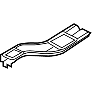 Ford 9T1Z-1761756-B Center Support, Rear Passenger Side