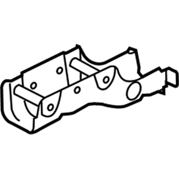 Ford 9T1Z-17C756-A Rail End, Rear Driver Side