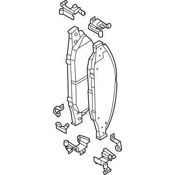 Ford Mustang Brake Pads - PR3Z-2001-A