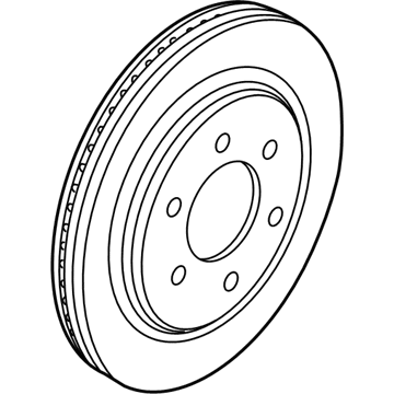 2020 Lincoln Navigator Brake Disc - JL3Z-2C026-D