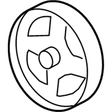 Ford 5L3Z-3A733-A Pulley, Front