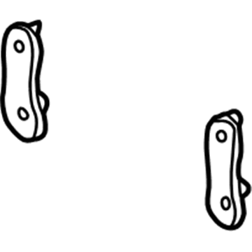 Ford F65Z-17C886-AA Stud Plate