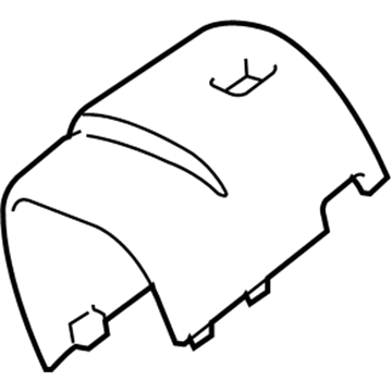 Mercury Grand Marquis Steering Column Cover - 4W1Z3530BAB