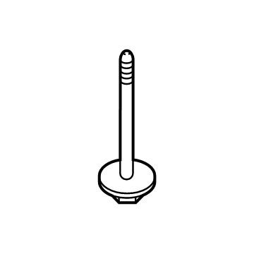 Ford -W720460-S439 Suspension Crossmember Front Bolt, Rear