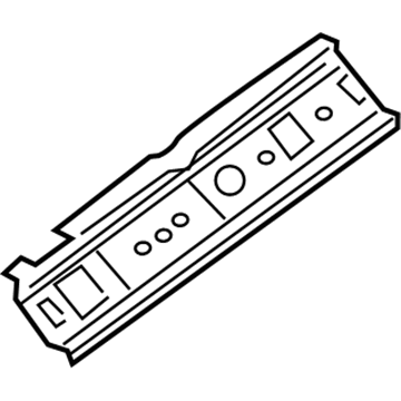 Ford 9C3Z-2651212-A Rail Reinforcement, Passenger Side