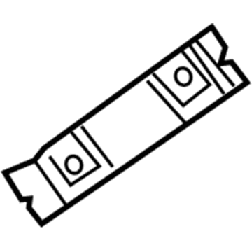 Ford AC3Z-26026A54-A Rail Reinforcement, Passenger Side