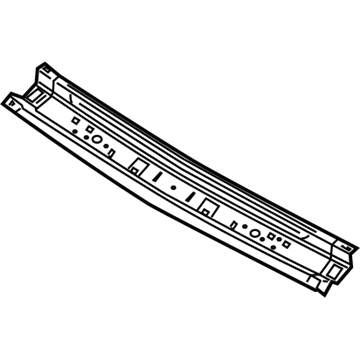 Ford 7C3Z-2503410-A Windshield Header, Front
