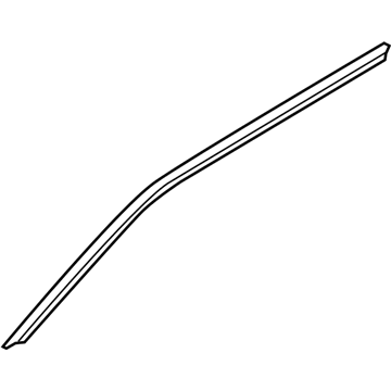 Ford 9C3Z-2651223-A Weatherstrip, Driver Side