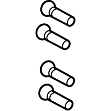 Ford -W302467-S300 Lateral Arm Mount Stud