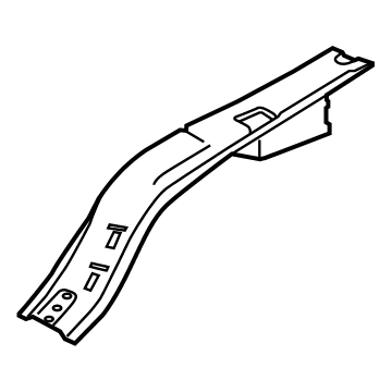 Ford PR3Z-16154-B Upper Rail, Passenger Side