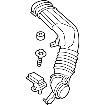 Ford GV6Z-9B659-A Inlet Tube, Center