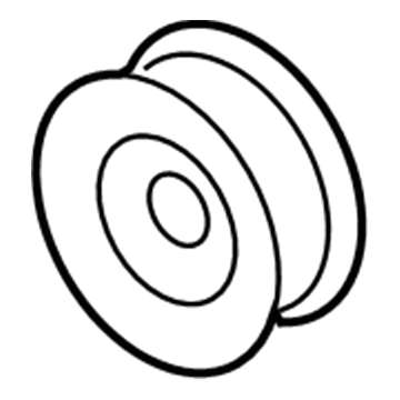 Ford 4G7Z-6C348-AA Idler Pulley