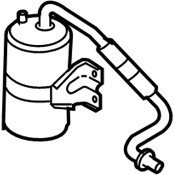 Mercury A/C Accumulator - 6M6Z-19C836-AB