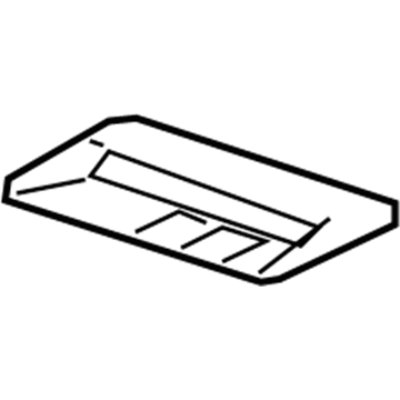 Ford 5G1Z-54601B30-AAC Seat Belt Bezel