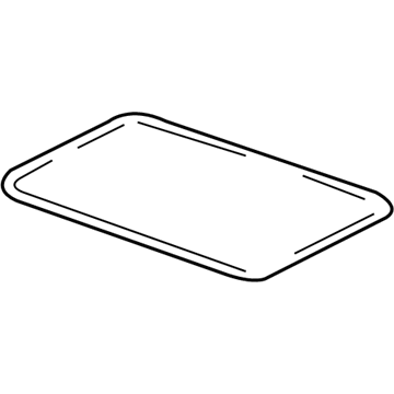 Ford 1F1Z-54500A18-AA Sunroof Glass