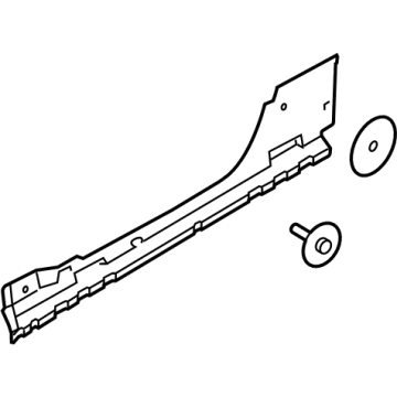 Ford HC3Z-2510111-A Inner Rocker, Driver Side