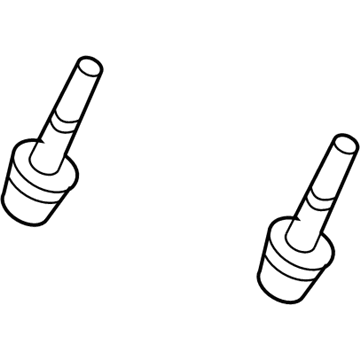 Lincoln -W707628-S424 Glove Box Assembly Screw
