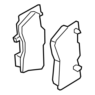 Ford Mustang Brake Pads - PR3Z-2001-B