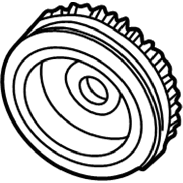 Mercury Tracer Crankshaft Pulley - 2M5Z-6312-AA