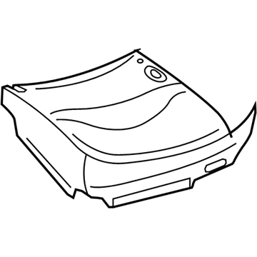 Mercury 5W7Z-54632A23-AB Seat Cushion Pad