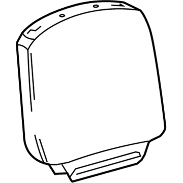 Mercury 3W3Z-5464416-HAA Seat Back Cover