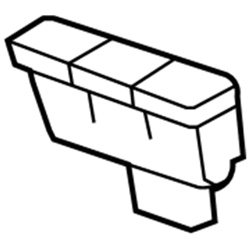 Ford CR3Z-13D730-AA Hazard Switch