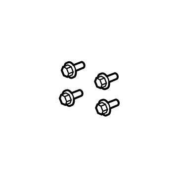 Ford 6R3Z-17A386-AA License Bracket Mount Kit