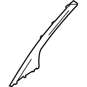 Ford 9T1Z-6103598-BB Windshield Pillar Trim