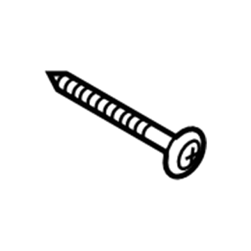 Ford -W505968-S424 Upper Center Pillar Trim Screw