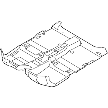 Ford 9T1Z-7413000-EA Carpet