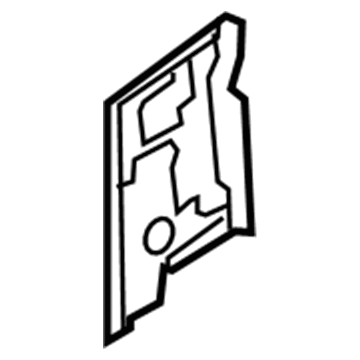 Ford F7UZ-15020B84-AB End Plate, Passenger Side